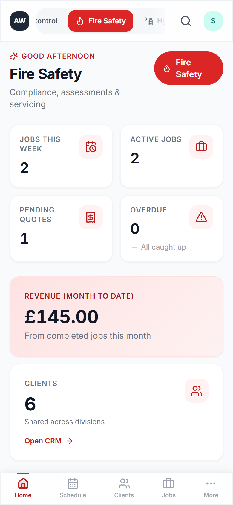 Mobile preview (light)